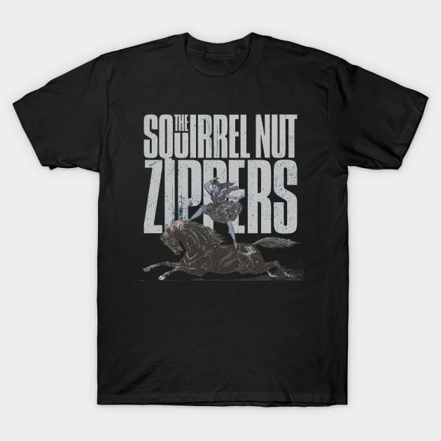 Squirrel NZ Vintage T-Shirt by Glitch LineArt